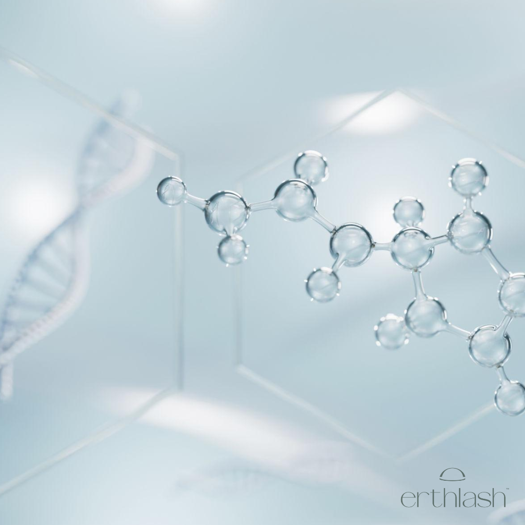 Peptides in lash serums — erthlash™ natural lash serum with Myristoyl Pentapeptide-17