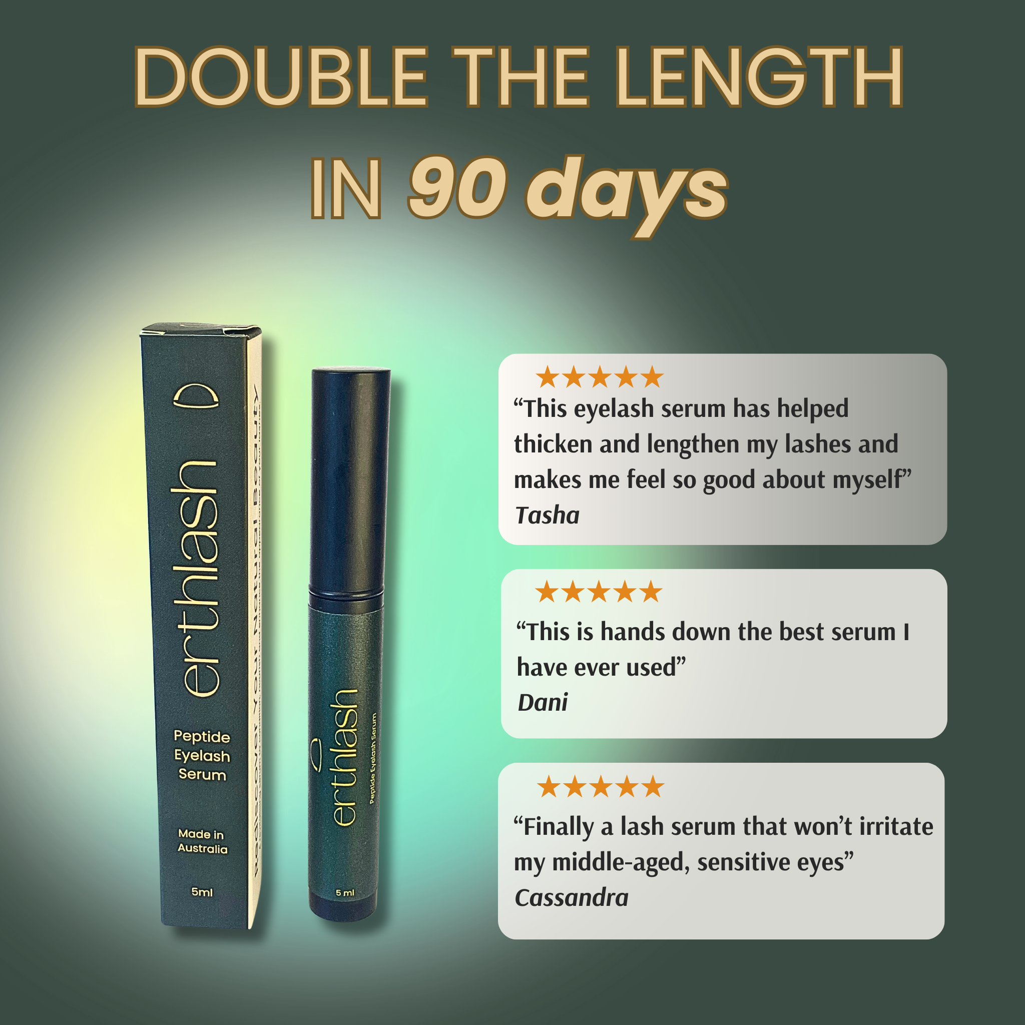 erthlash™ Peptide Serum 5ml