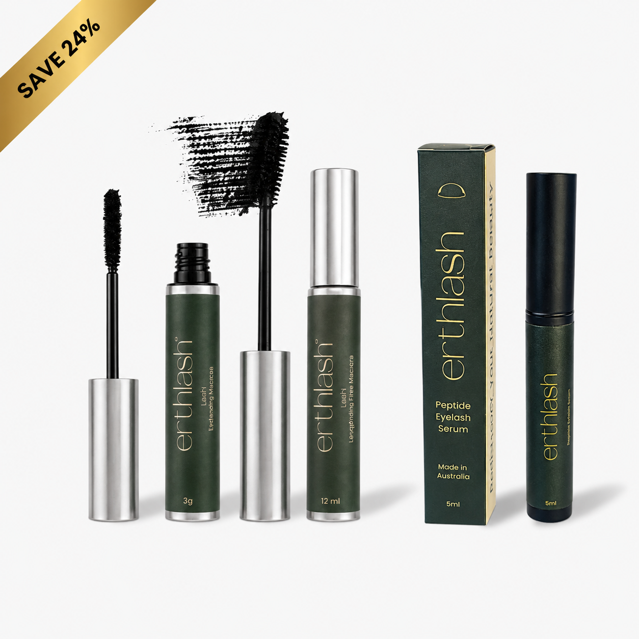 The Ultimate Lash Bundle | Peptide Serum + Fibre Mascara