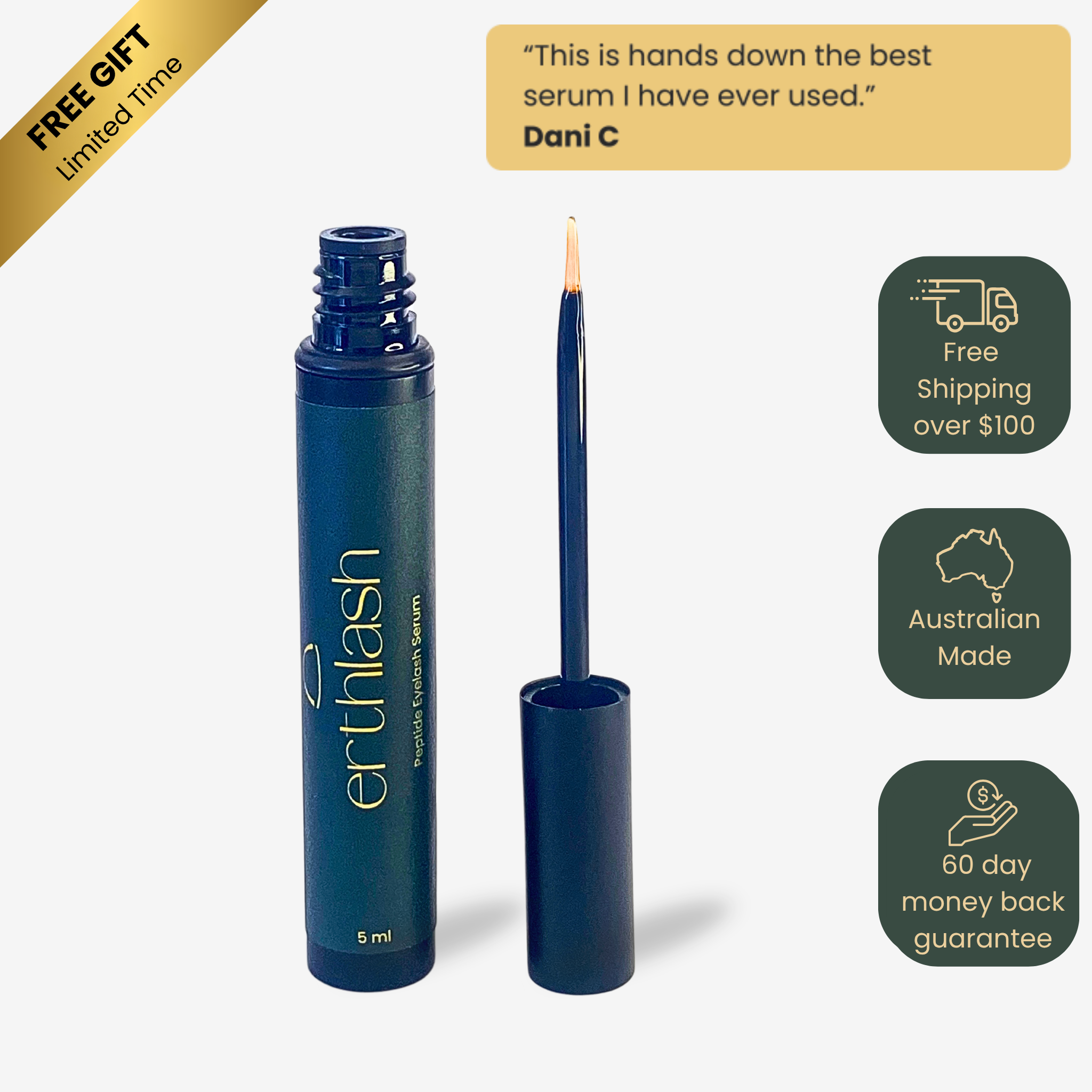 erthlash™ Peptide Serum 5ml